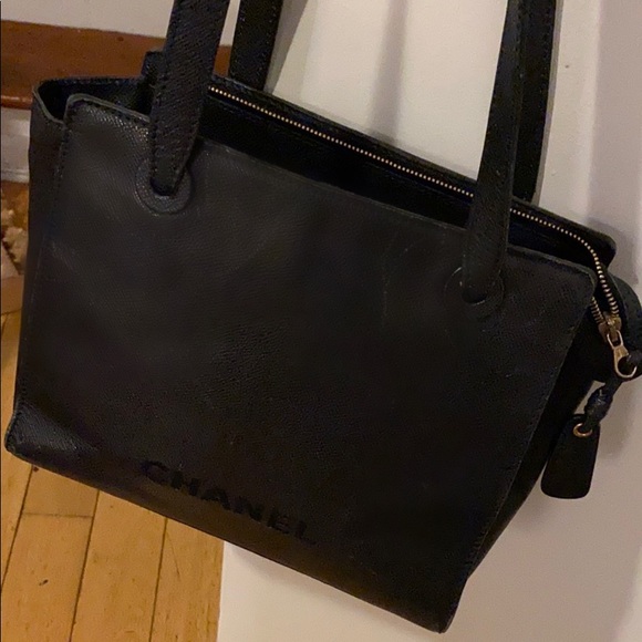 Chanel purse navy